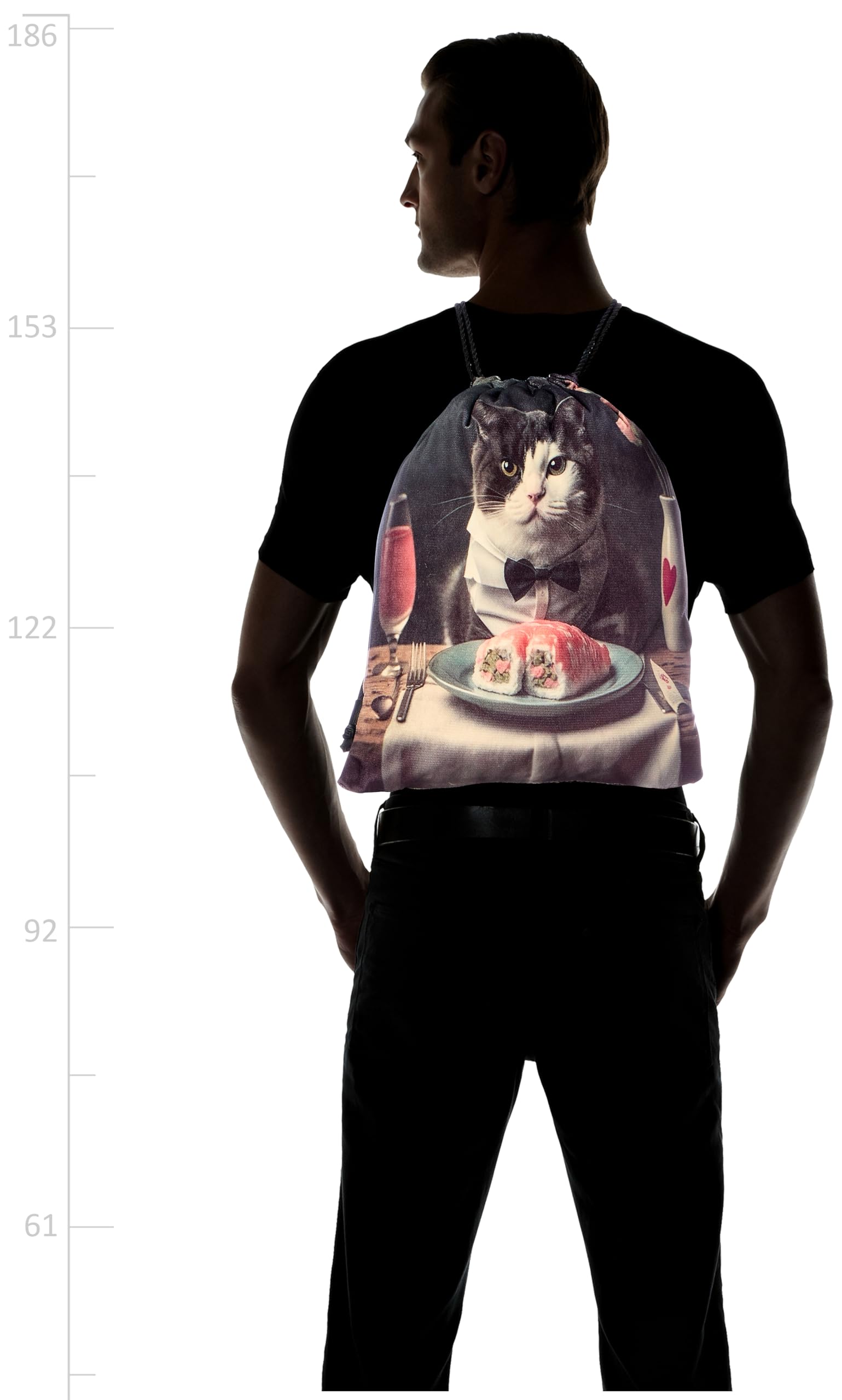 شنطة برباط من تات - 906، متعددة الالوان، مقاس كبير