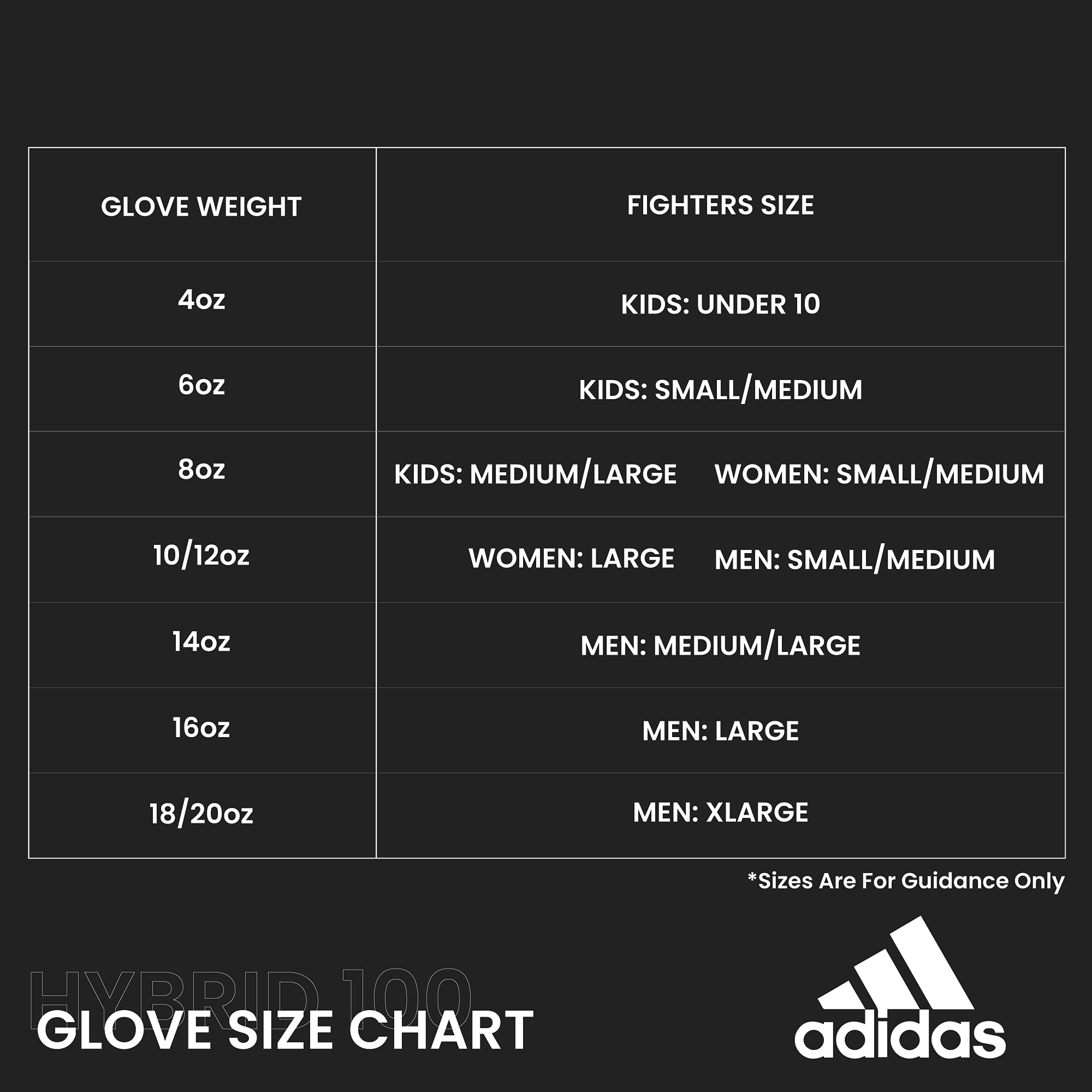 Adidas Boxing Gloves - Black and White, 8 oz