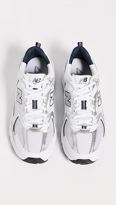 New Balance Men Running Shoes White Lightweight Sports Shoes