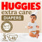 Huggies extra care size 3 value pack (4-9 kg) 42 diapers - made in europe - Safqqa Egypt