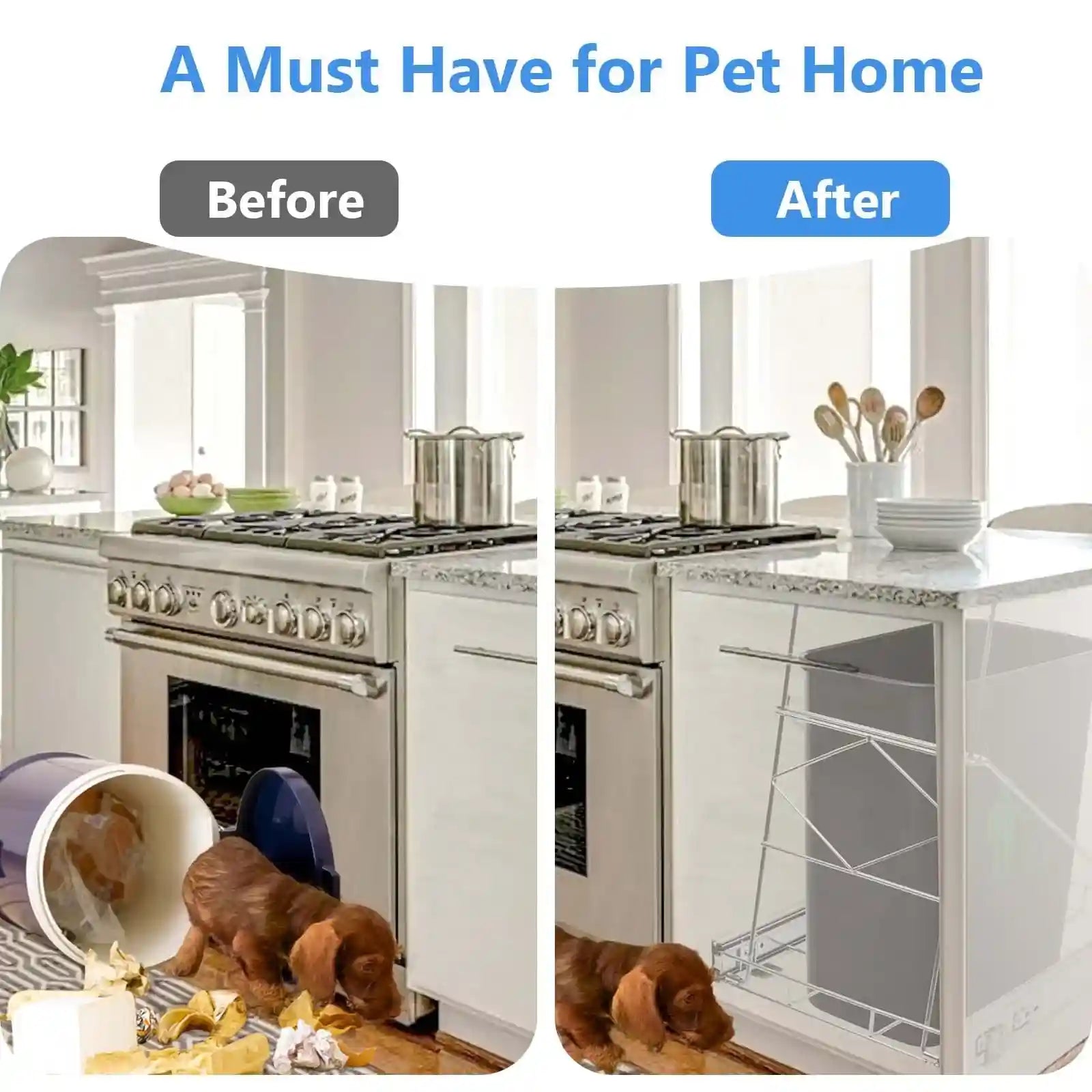 سلة القمامة Harhana القابلة للسحب تحت الخزانة هي حل عملي للحفاظ على نظافة وتنظيم المطبخ. مصنوعة من الفولاذ المقاوم للصدأ المتين، وتتميز بآلية سحب كاملة لتسهيل الوصول وتشغيل سلس