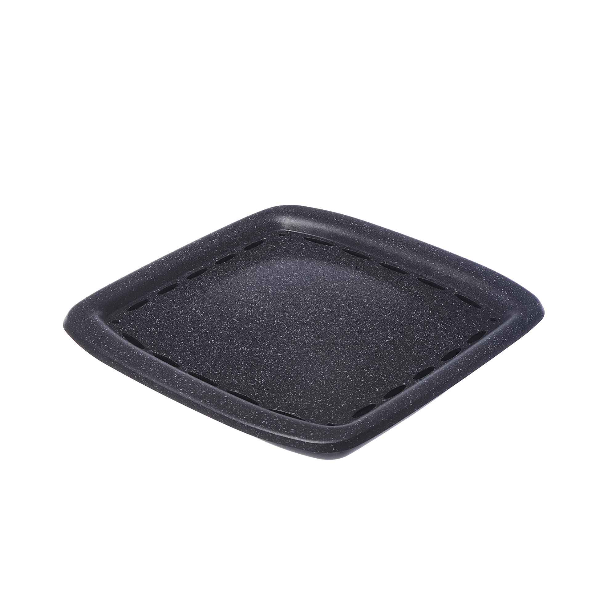 Moneta Squared Smokefree Grill Plate 26x26cm , Black – Safqqa Egypt