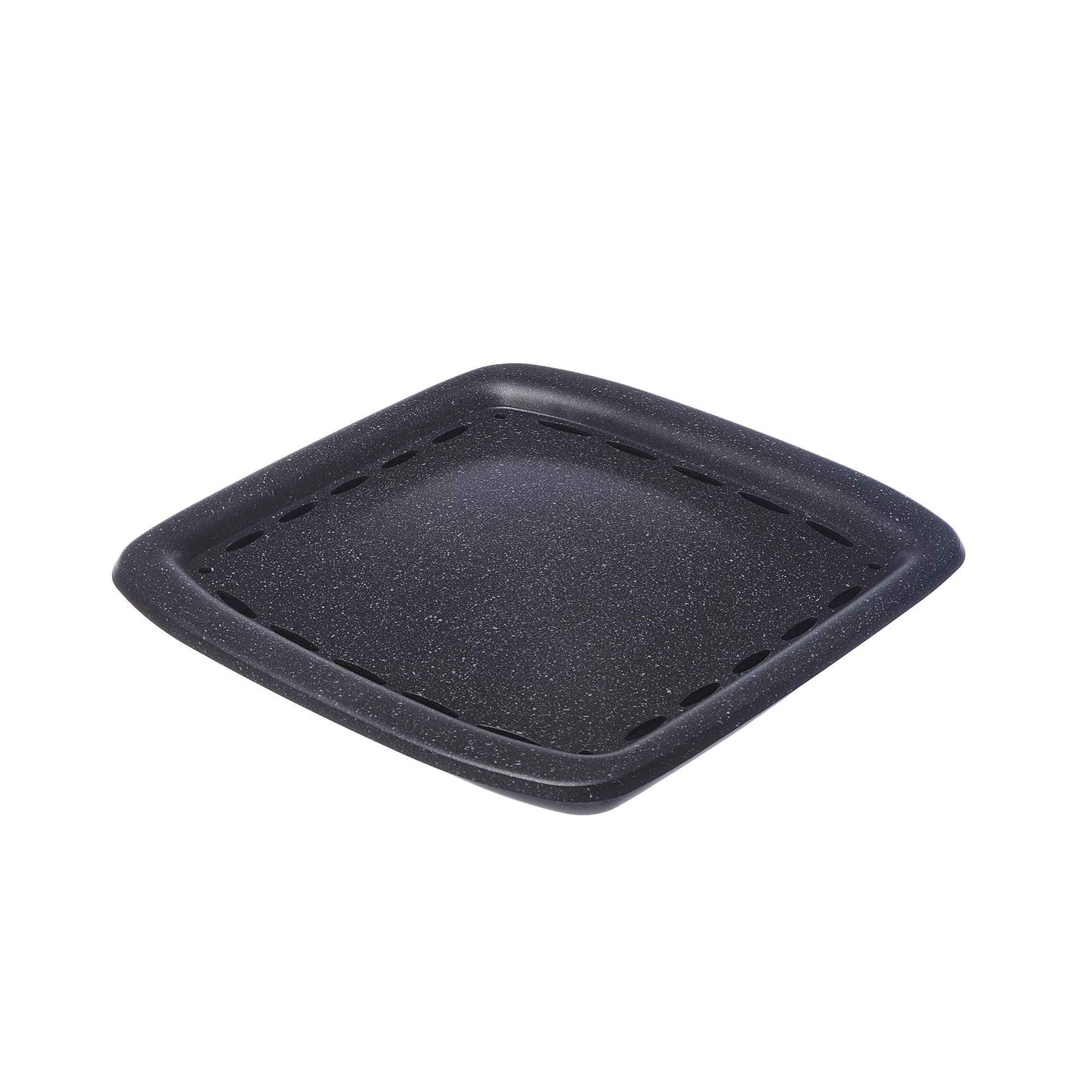 Moneta Squared Smokefree Grill Plate 26x26cm , Black