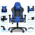 Furgle Gaming Chair, Gocker Ergonomic 3D Swivel Chair - One-Piece Steel Frame, PU Leather, Gas Lift - Black *Blue - Safqqa Egypt