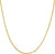 سلسلة ذهبية LIFETIME JEWELRY تصميم Box Chain – مطلية ذهب عيار 24 للرجال والنساء
