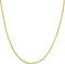 سلسلة ذهبية LIFETIME JEWELRY تصميم Box Chain – مطلية ذهب عيار 24 للرجال والنساء