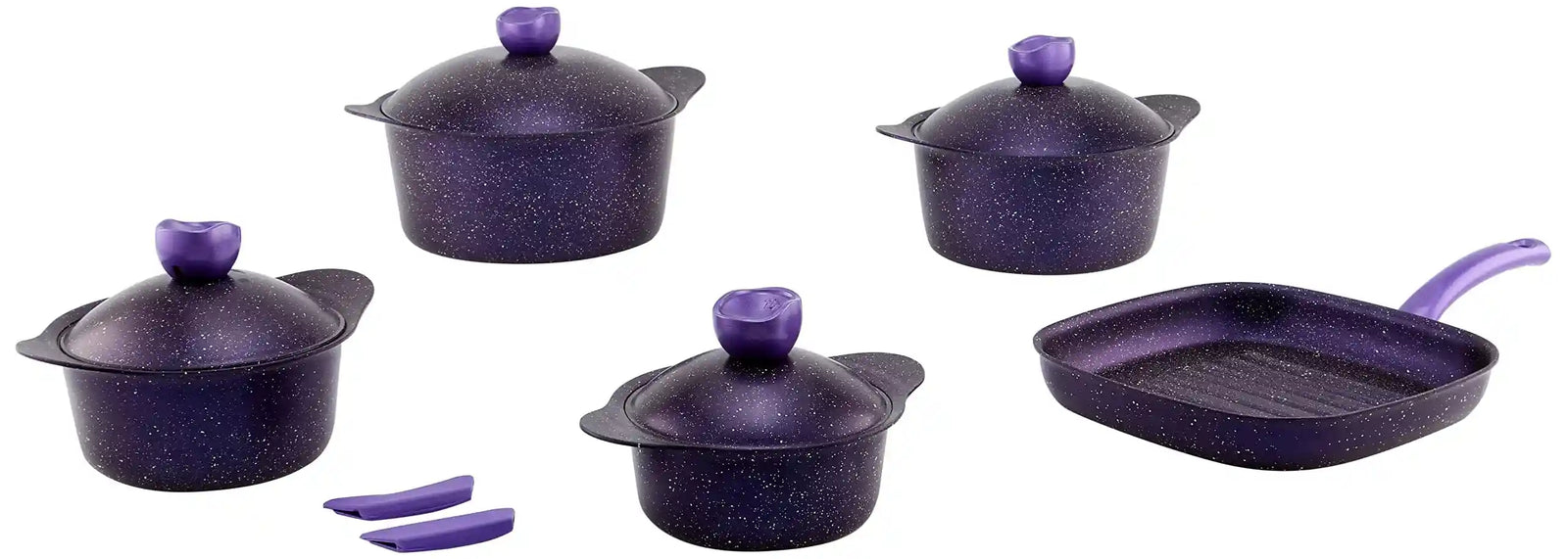 El Maleka Primero Wealth Cooking Set – 11 Pieces - Safqqa