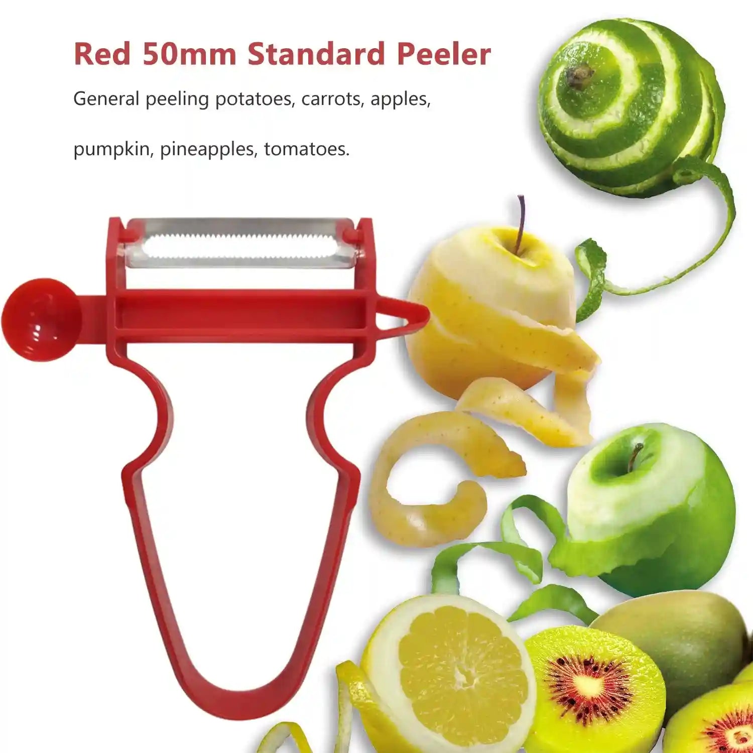 طقم 3 مقشرات Magic Trio – تقشير وتقطيع سريع للفواكه والخضروات