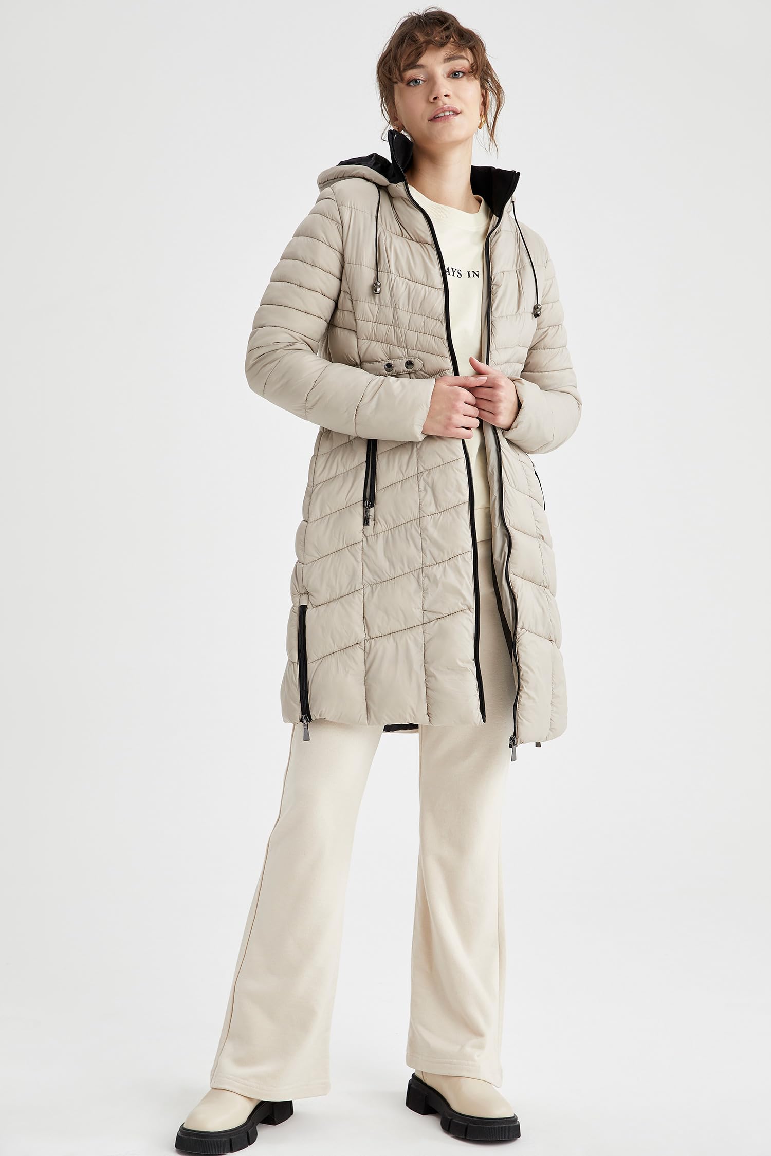 DeFacto Womens Coat and Jacket
