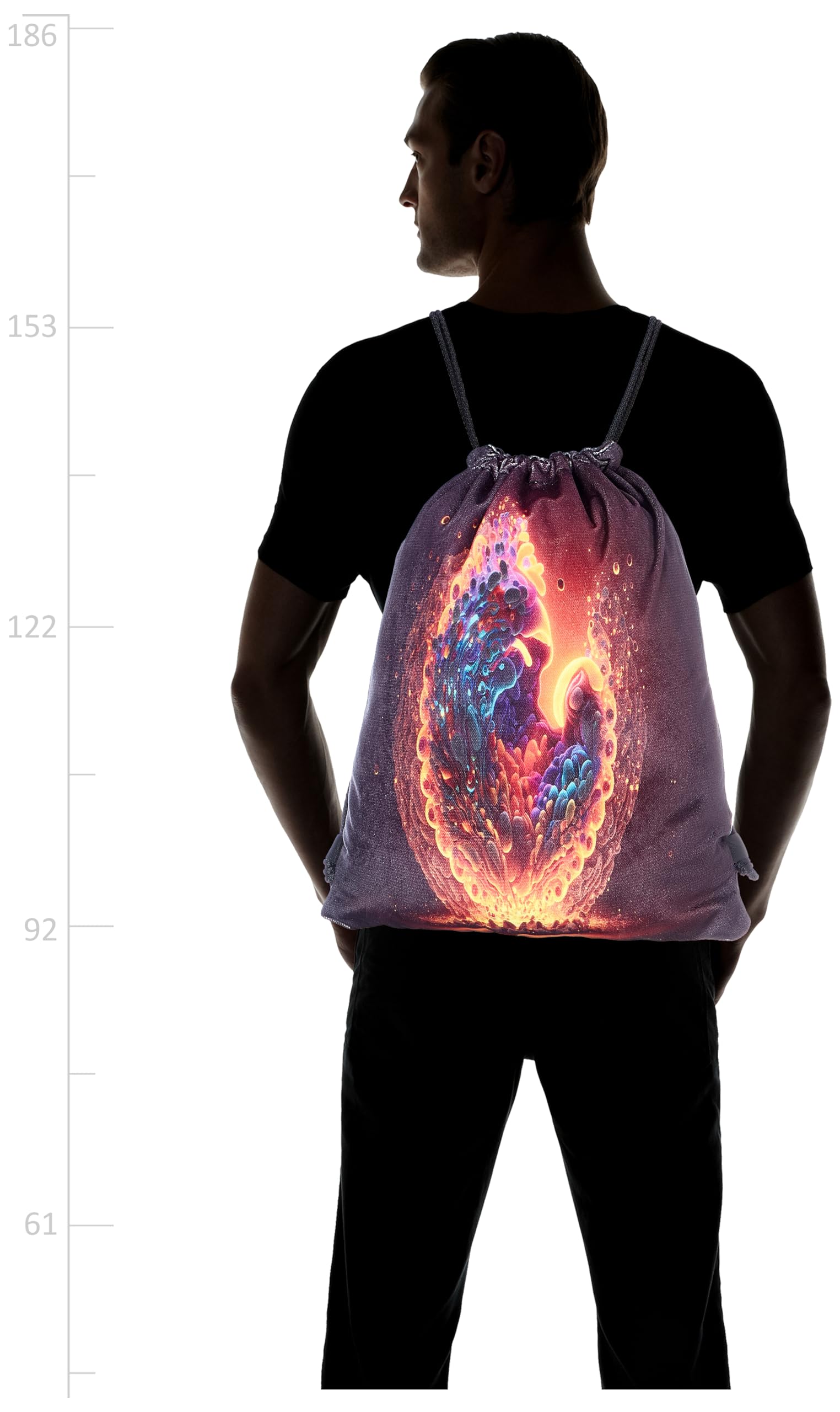 شنطة برباط للاطفال من تات، مقاس L، متعددة الالوان، 526