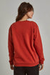 Premoda womens Fancy Long Sleeve Sweatshirt With Embroidery 810-570-910-13 Sweatshirt