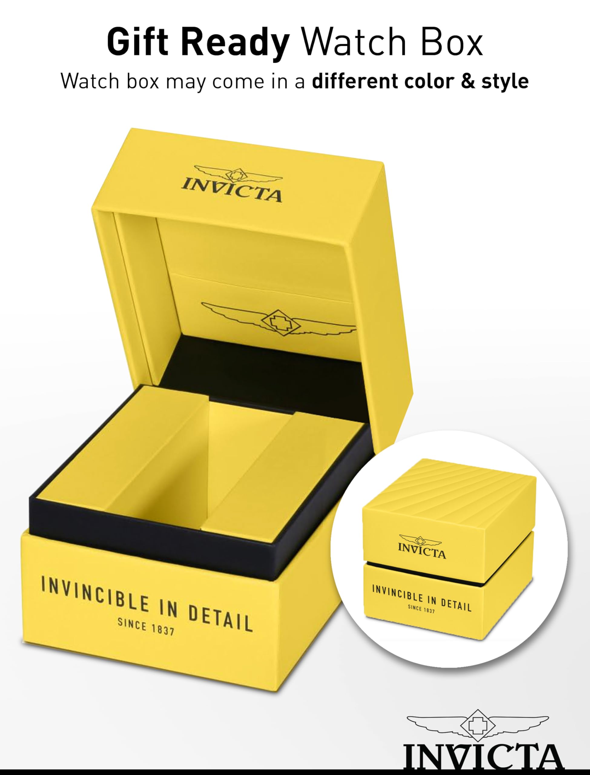 ساعة إنفيكتا رجالية سبيدواي بقطر 51 مم بحركة كوارتز وسوار سيليكون