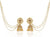 Shining Diva Fashion Women Earrings Gold Plated Pearl Elegant Jewelry