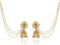 Shining Diva Fashion Women Earrings Gold Plated Pearl Elegant Jewelry
