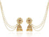 Shining Diva Fashion Women Earrings Gold Plated Pearl Elegant Jewelry