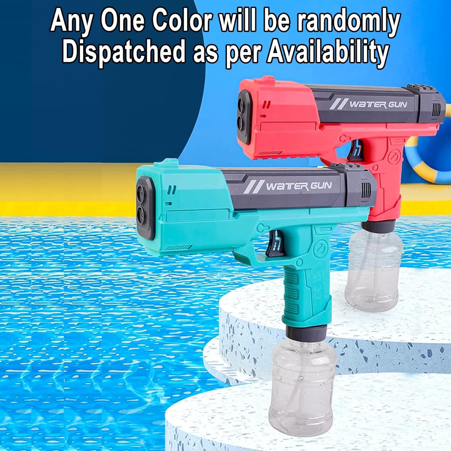 مسدس الماء Euphoria Toys Twin Barrel هو مسدس كهربائي أوتوماتيكي مثالي لحفلات المسبح، أيام الشاطئ، أو اللعب تحت الشمس في الصيف. مناسب للأطفال من عمر 3 سنوات وما فوق