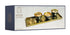 ARTESÀ Serving Platter with Tapas Dishes in Gift Box, Galvanised Steel, Metallic Blue/Brass
