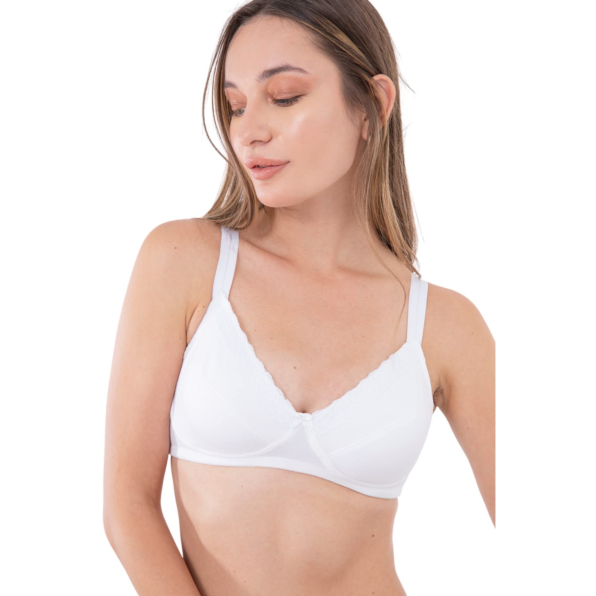 Carina Scallop Trim Triangular Shaped Bra for Women