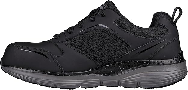 Skechers Men Casual Shoes Black Comfort Lightweight Sneakers
