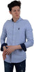 White Rabbit Men's Printed Long-Sleeve Shirt with Side Logo