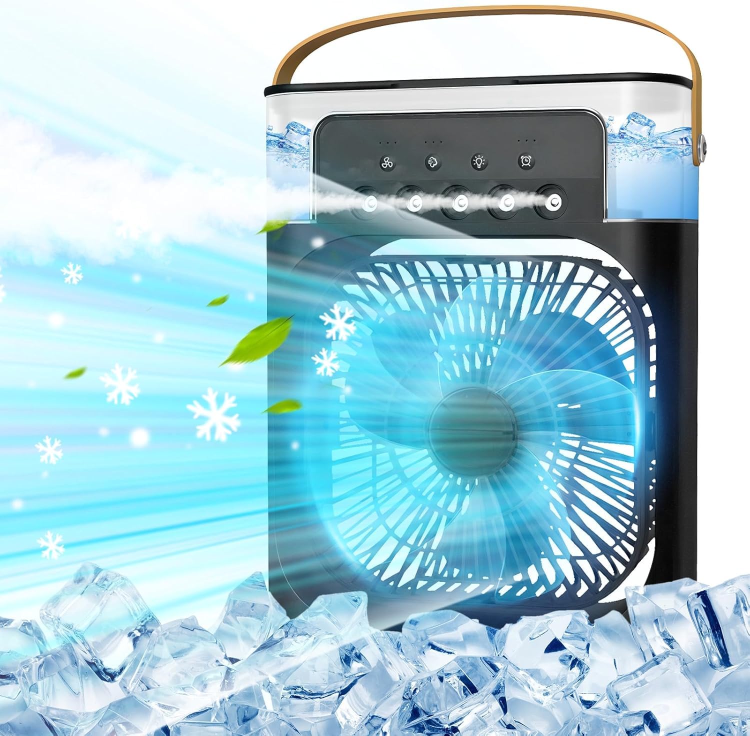 XIESHIWEN Air Conditioner Fan, ‎Multi Color