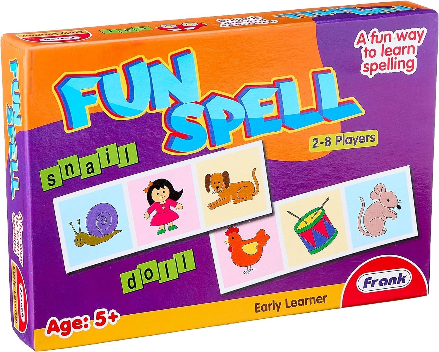 Fun Spell Snail 2-8 player +5y