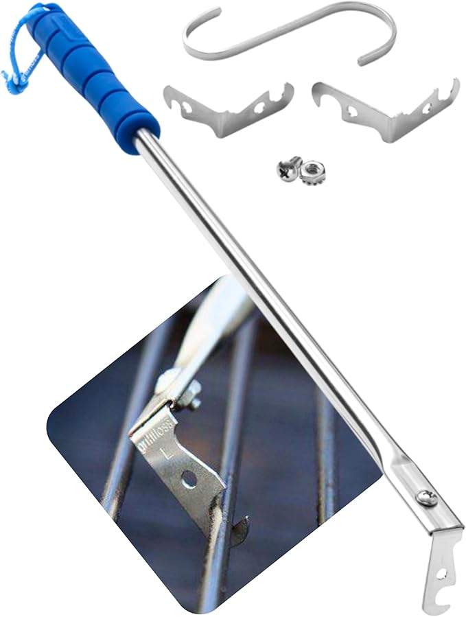 أداة تنظيف الشواية من  Grill Floss مصممة لجعل تنظيف الشوايات سريعًا وسهلًا وفعالًا.