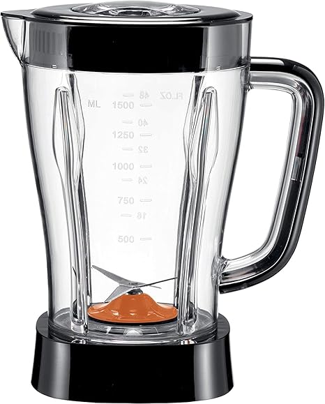 Kenwood Blender Smoothie Maker With Grinder Mill, Chopper Mill, Ice Crush Function, 2 L, 500 Watts, BLP15.360BK Black
