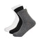 White Flower Plain Socks – 3 Pieces, Comfort & Style