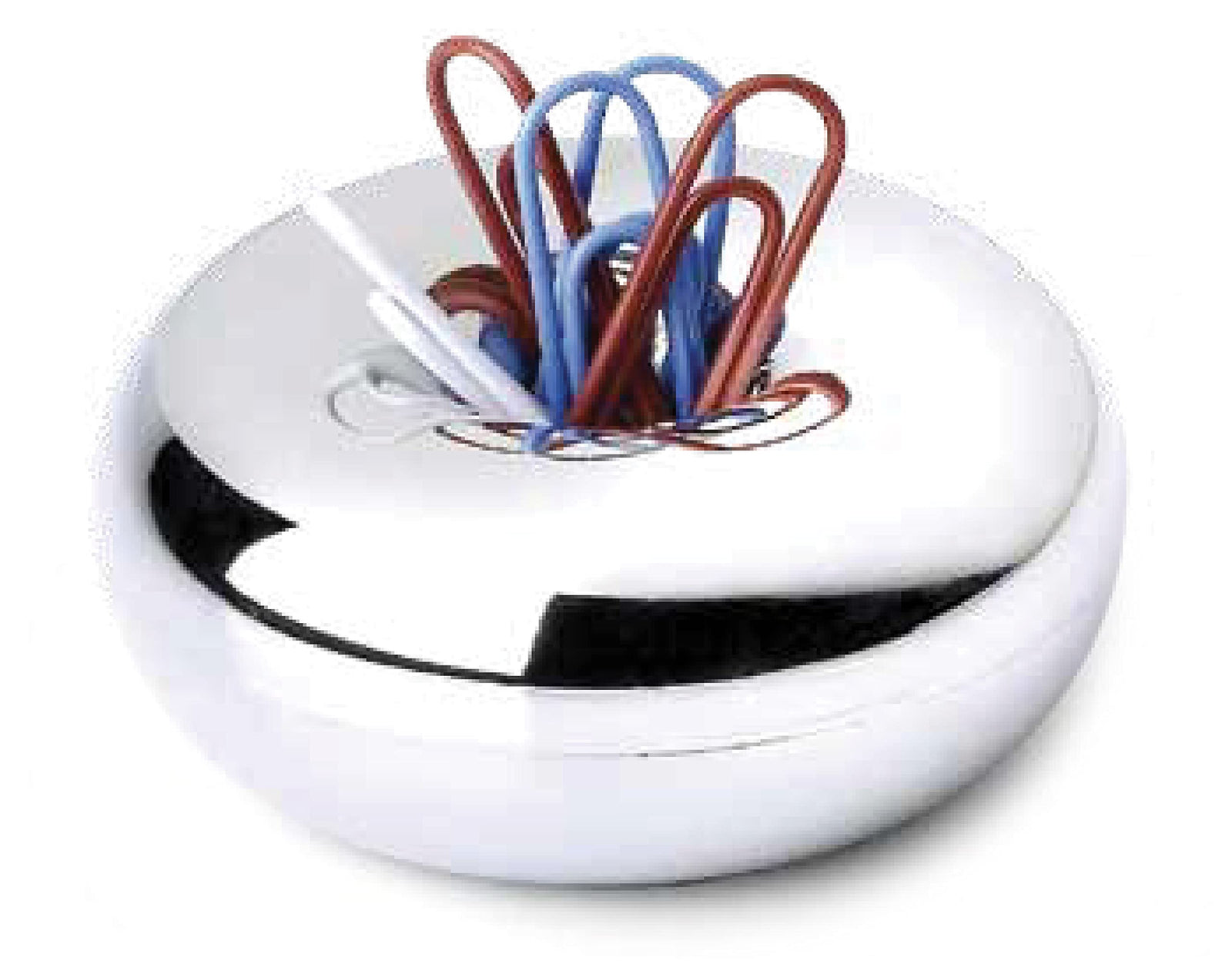 Reaveal Round clips holder with standard paper clips