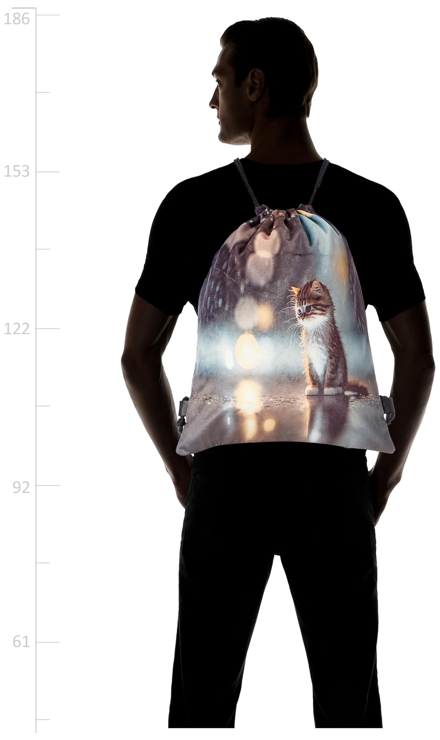 شنطة برباط من تات - 939، متعددة الألوان، مقاس كبير