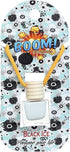 BOOM Car Air Freshener Wooden Diffuser Mirror Hanging Fragrance Oil