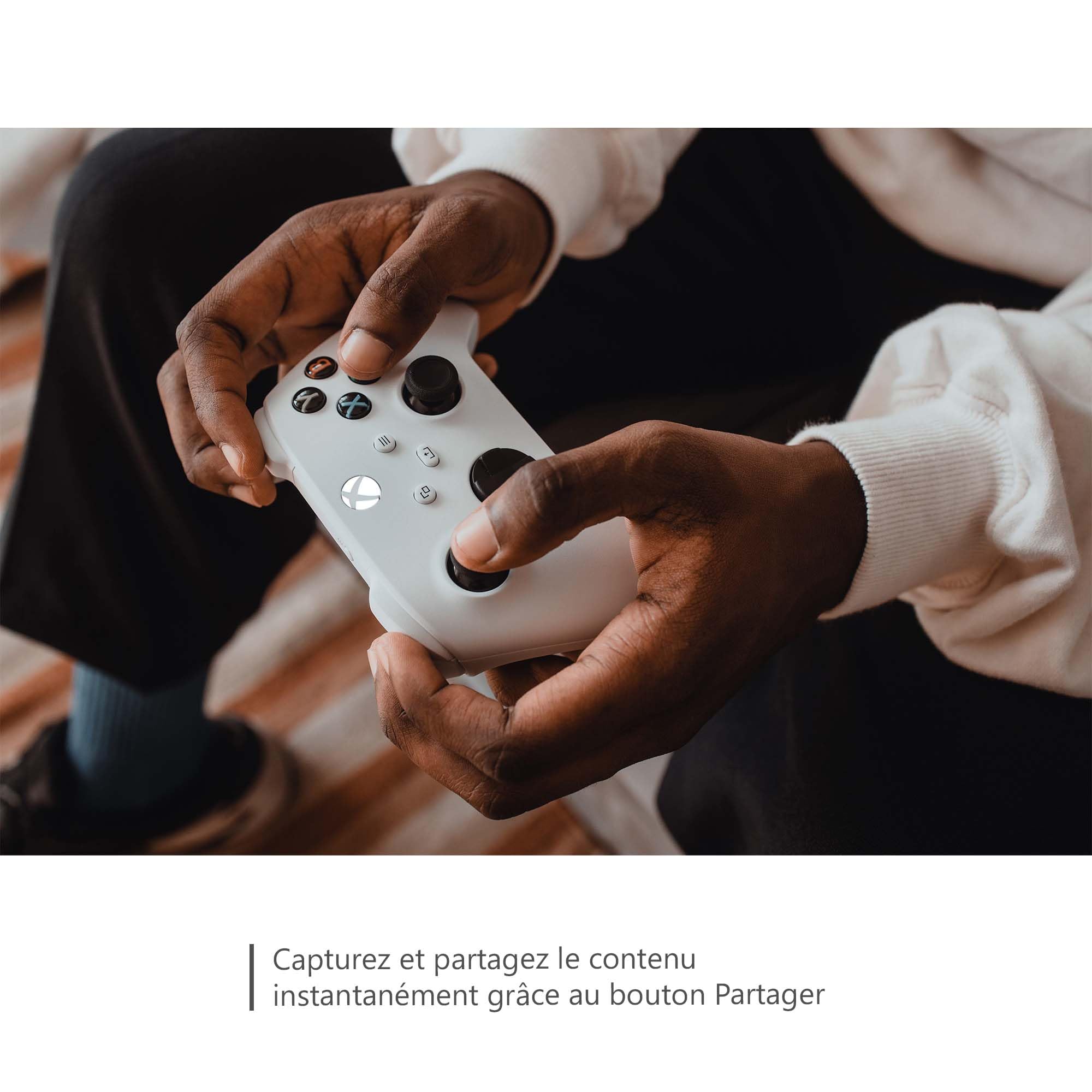 وحدة تحكم Xbox اللاسلكية – أبيض روبوت