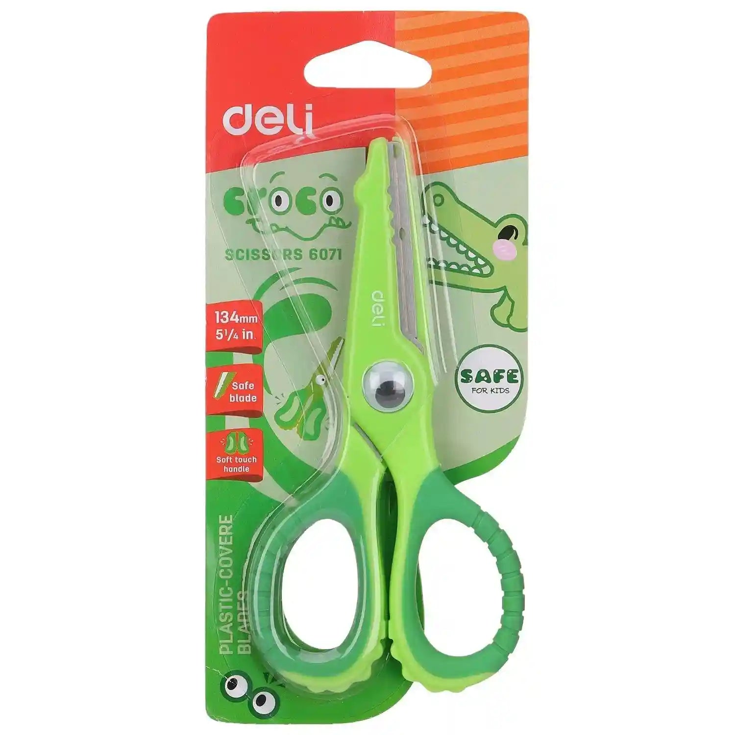 Deli Scissors – 134mm (Paper/Office Use)