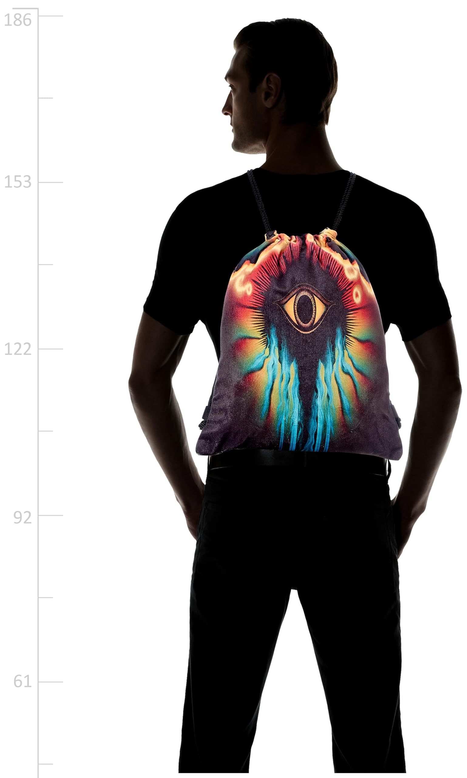 TAT DRAWSTRING BAG - 903, MultiColor, Large