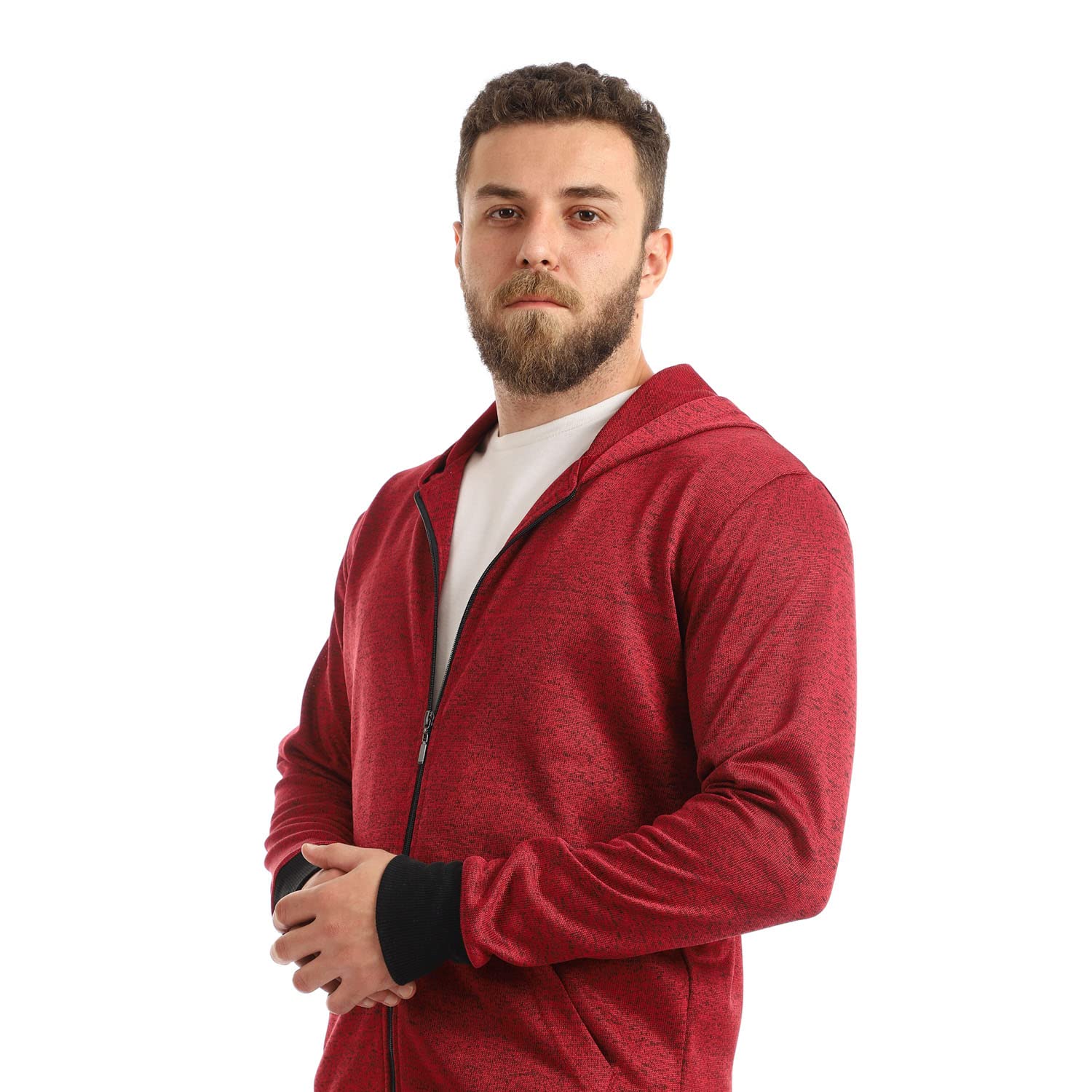 Off Cliff Long Sleeves Zipper Jacket For Men,Easy to care for and built to last.