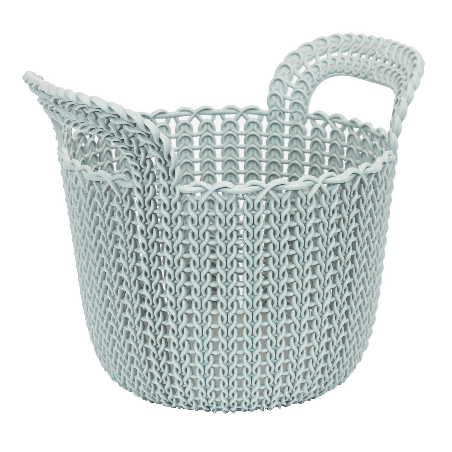 سلة Curver البلاستيكية المستديرة بتصميم شبكي وسعة 3 لترات، حل عملي ومتعدد الاستخدامات للتخزين المنزلي