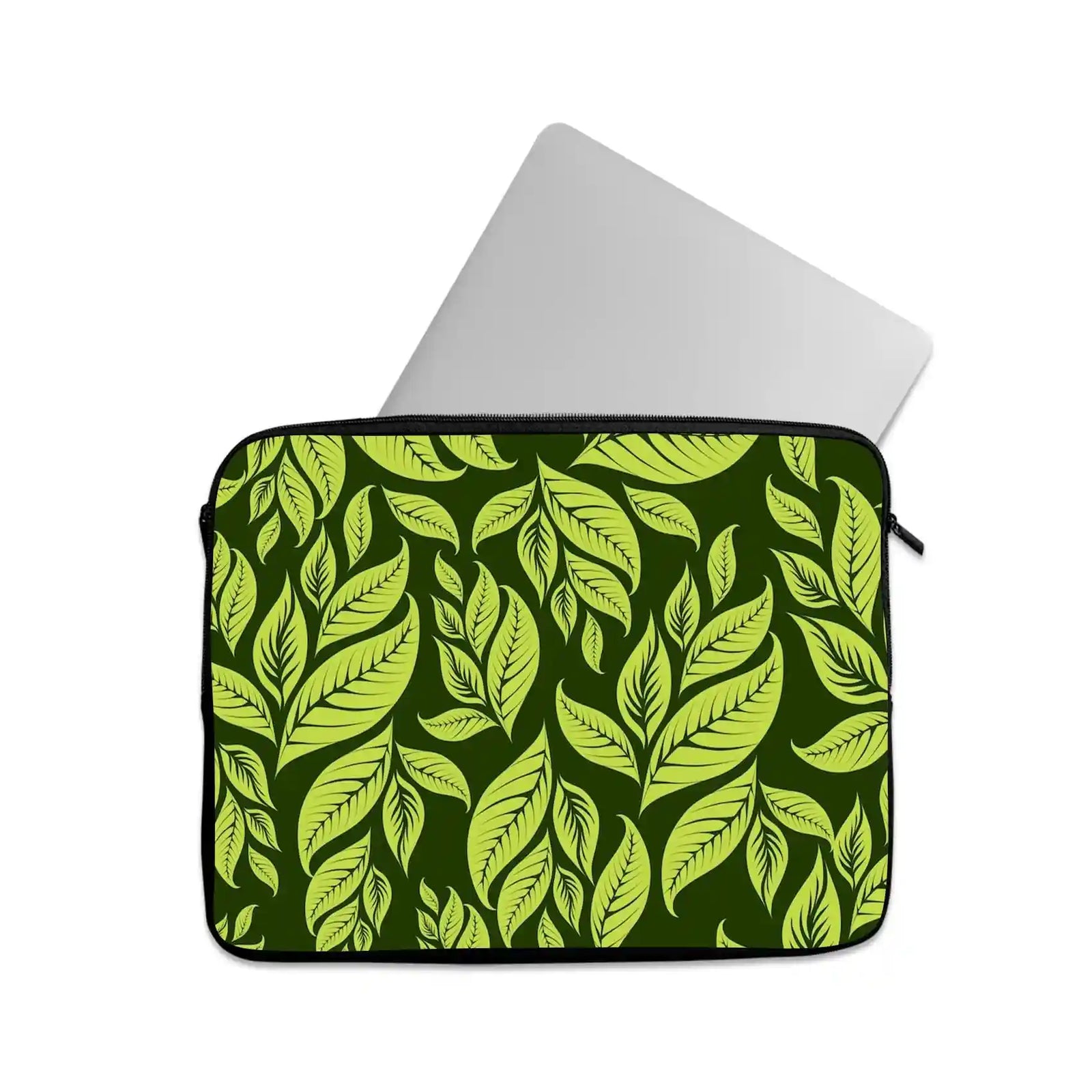 Casual Printed Laptop Sleeve with Zipper for 15.6