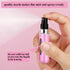 Wendergo Perfume Atomiser Refillable 5 Pcs Travel Bottle Mini ML Atomizer Spray Portable Empty Fragrance Container