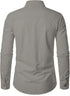 Lymio Men Casual Shirt Grey Comfortable Everyday Wear