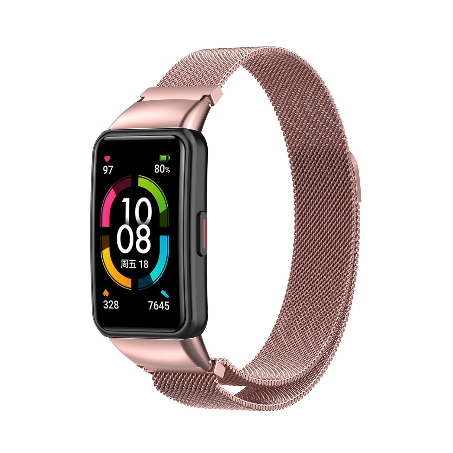 Honor Stainless Steel Smartwatch - (Rose)