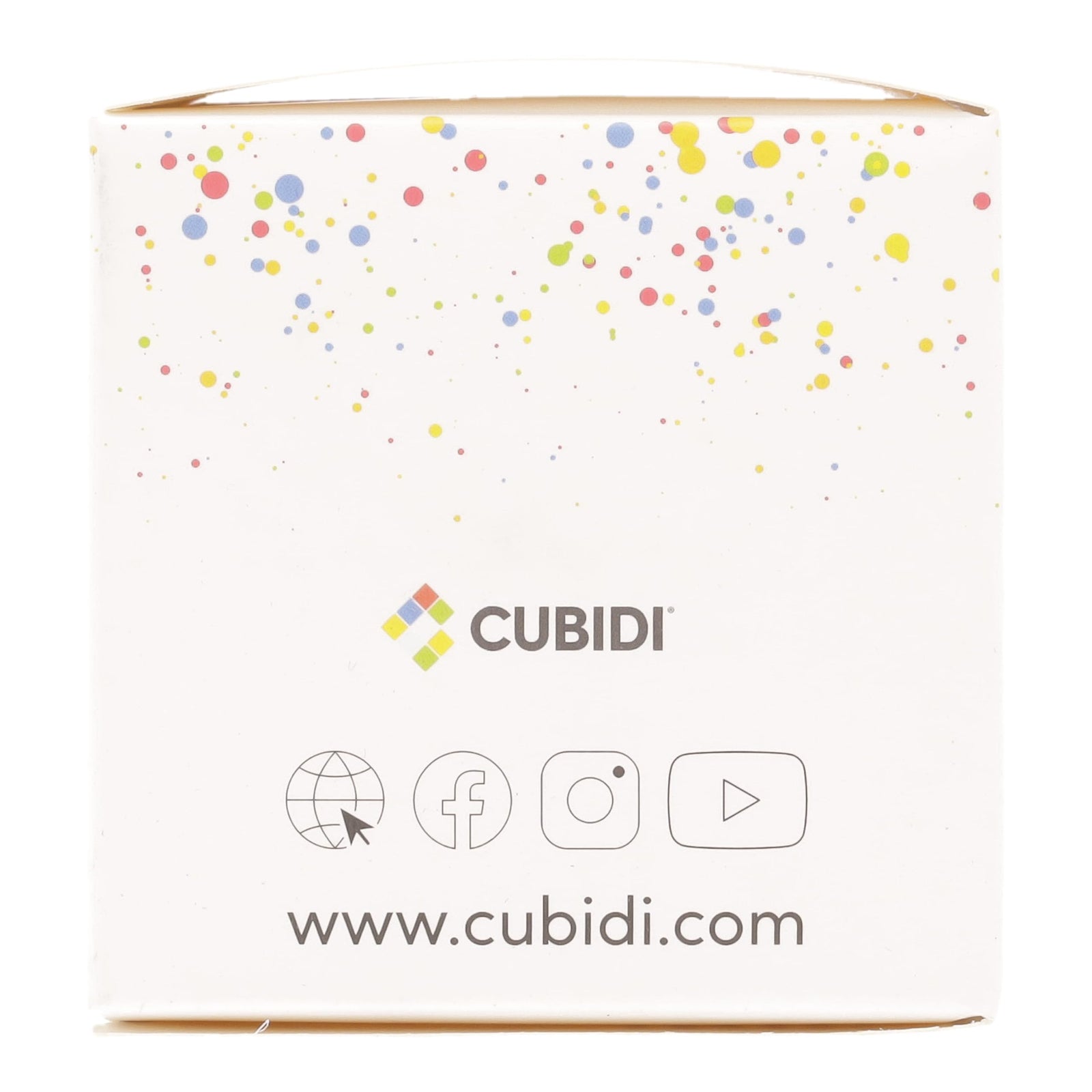 CUBIDI Rainbow Puzzle Ball, Matching Game, Fun Stress Reliever, Magic Ball Brain Teaser, Fidget Toys for Children Teens & Adults (6-10 Years, Multi-color)
