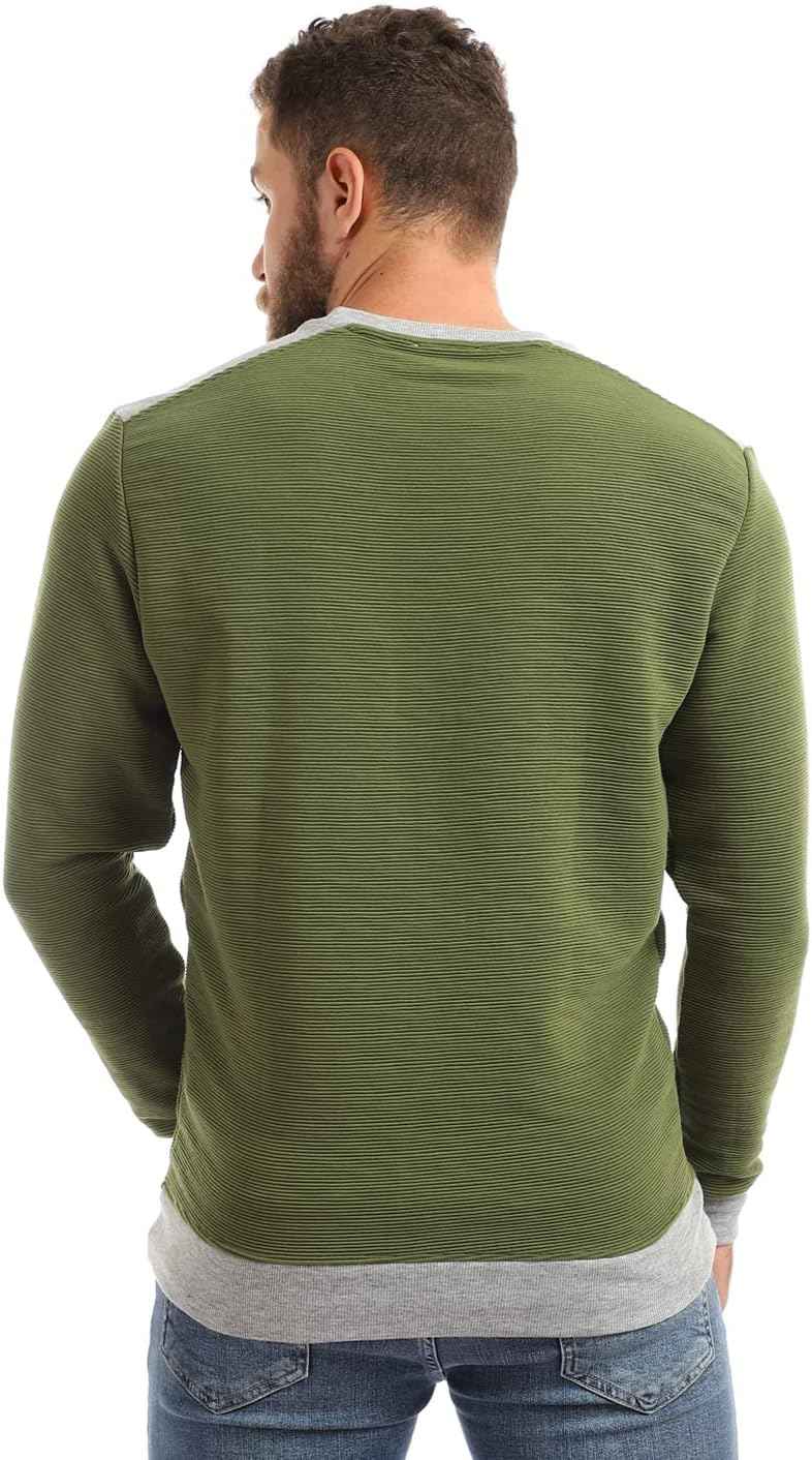 offcliff Men crew neck long slevees sweetshirt - Safqqa Egypt