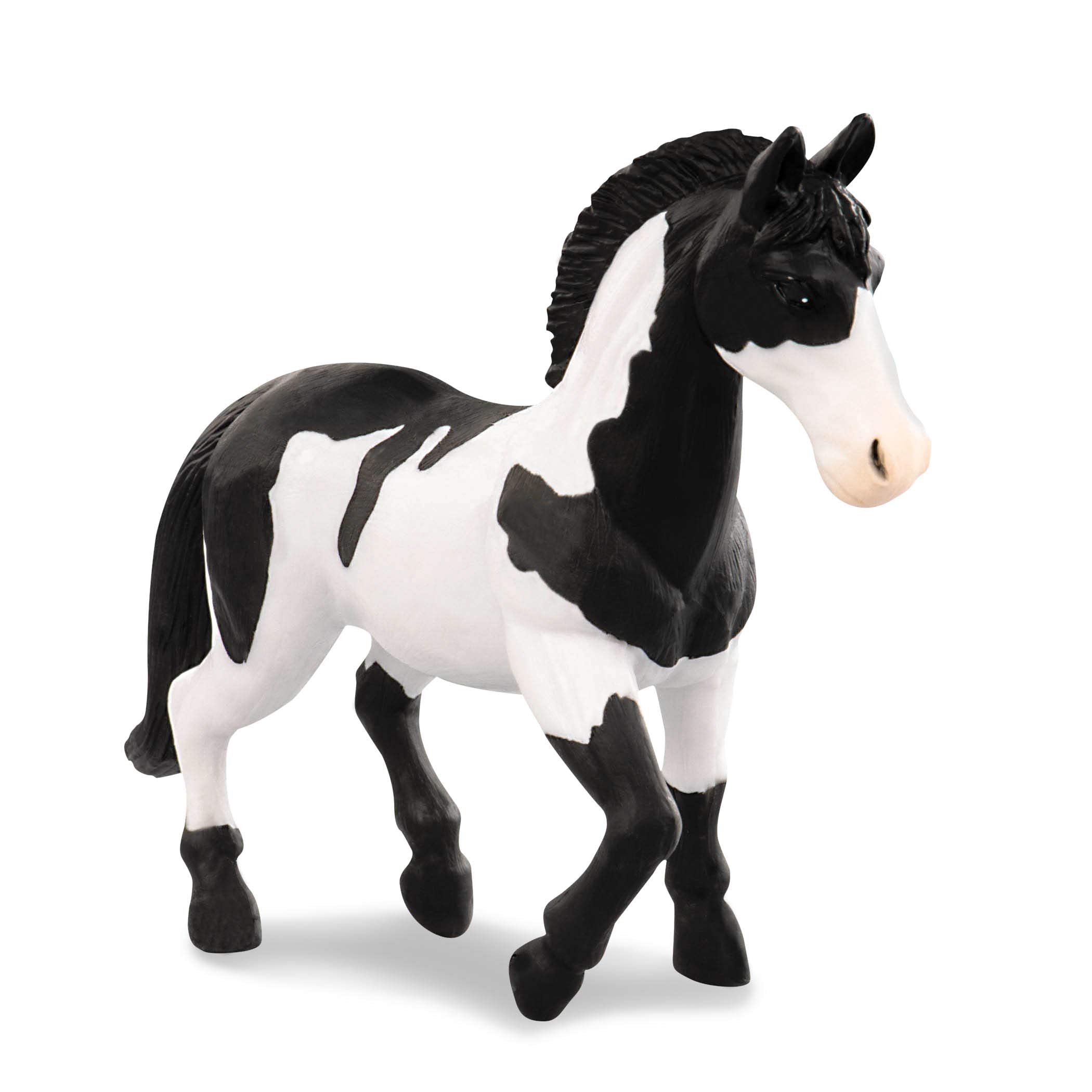 "Terra by Battat Realistic Horse Figurine Set – 6-Piece 6'' Toy Horses Including Arabian, Clydesdale & Paint Breeds – Educational Farm Animal Toys for Kids 3+" - Safqqa Egypt