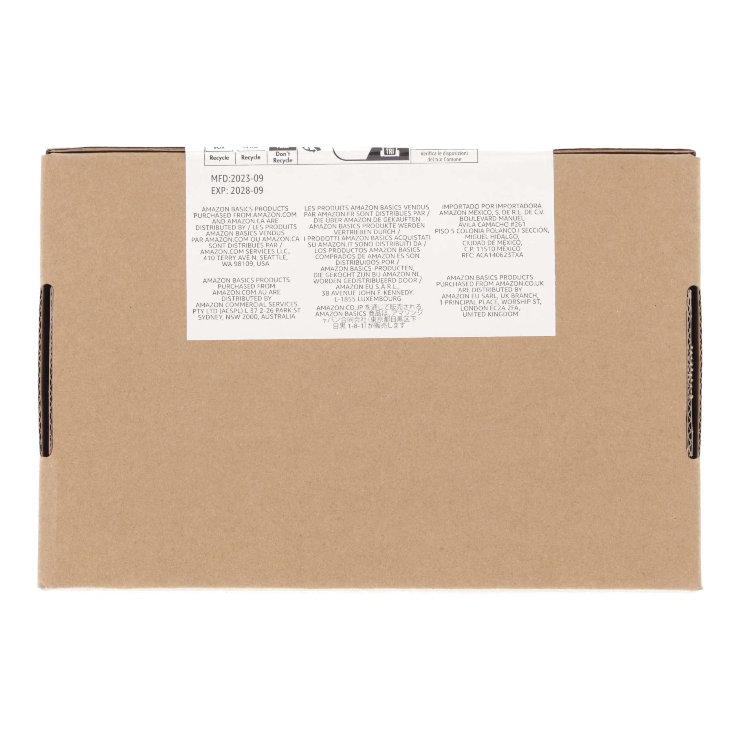 بطاريات أمازون بيسكس C – 24 قطعة، 1.5 فولت، عمر تخزين 5 سنوات