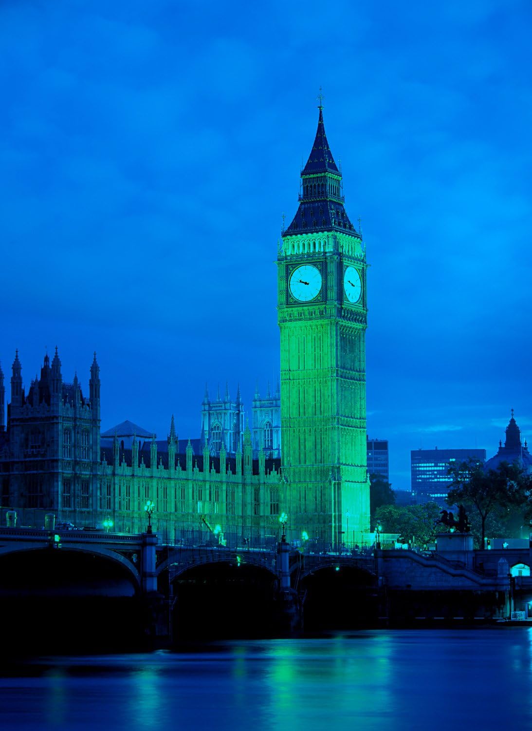 Tomax Big Ben, London 500-Piece Glow-in-the-Dark Jigsaw Puzzle