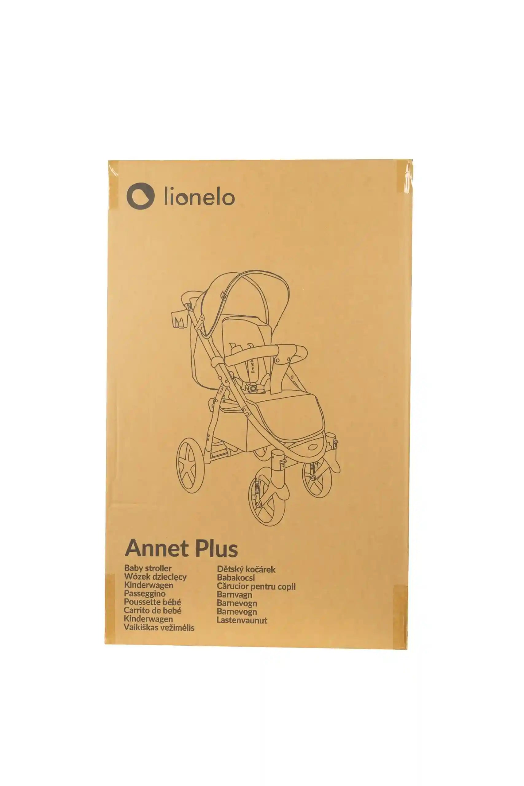 عربة الأطفال ليونيلو – أزرق وبني مصممة للراحة والأمان والسهولة أثناء التنزه مع طفلك. تتحمل وزنًا يصل إلى 22 كجم، وتتميز بستارة مع نافذة، عجلات EVA لسهولة الحركة