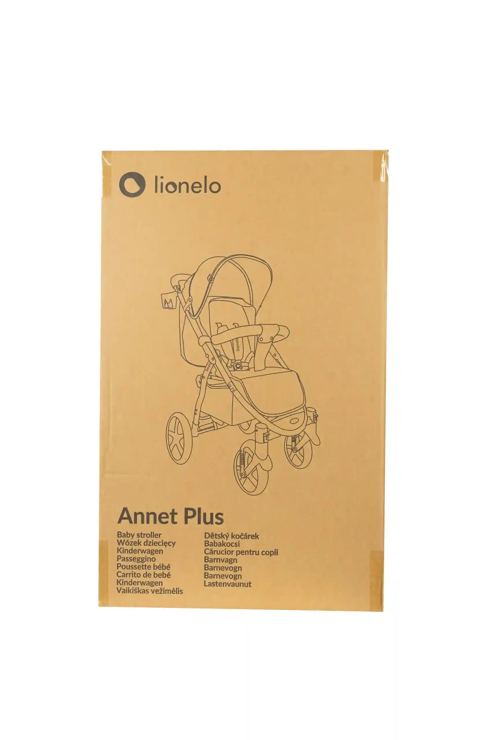 عربة الأطفال ليونيلو – أزرق وبني مصممة للراحة والأمان والسهولة أثناء التنزه مع طفلك. تتحمل وزنًا يصل إلى 22 كجم، وتتميز بستارة مع نافذة، عجلات EVA لسهولة الحركة