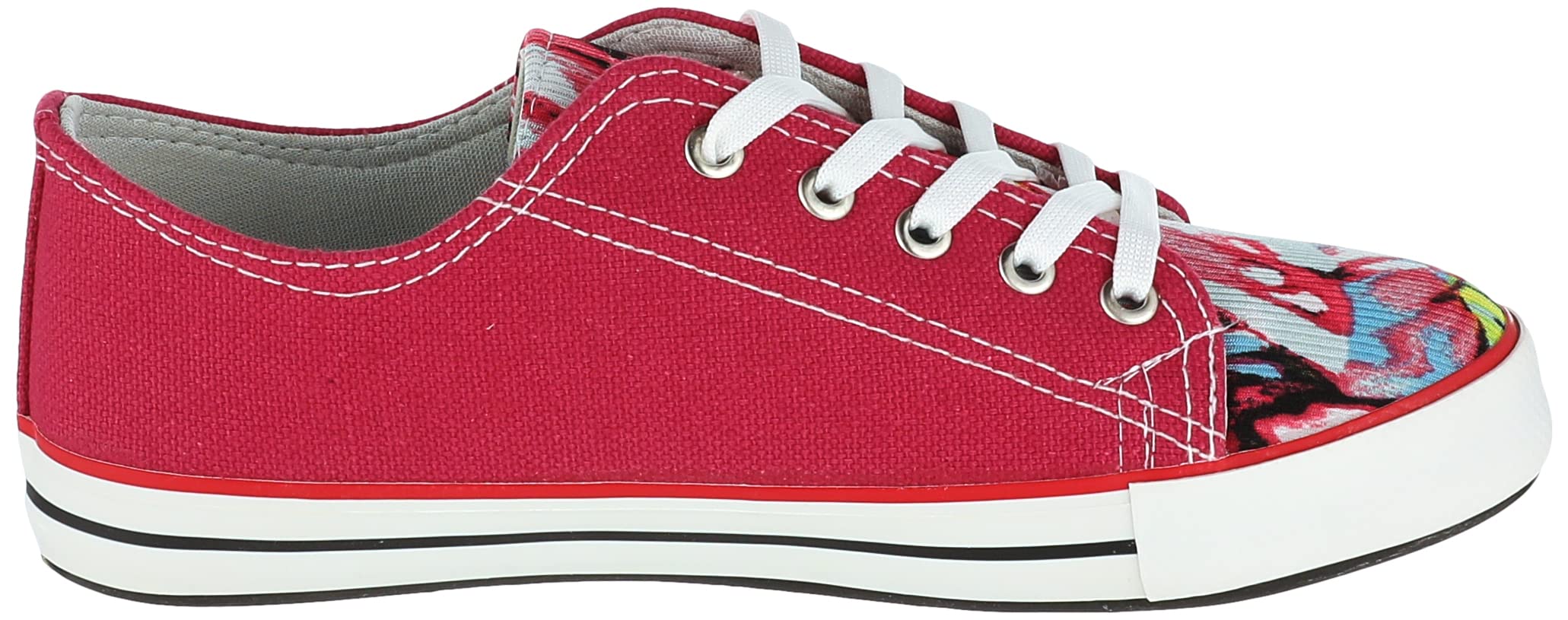 OX Canvas Sneakers For Women Easy to style with casual and sporty outfits. - Safqqa Egypt