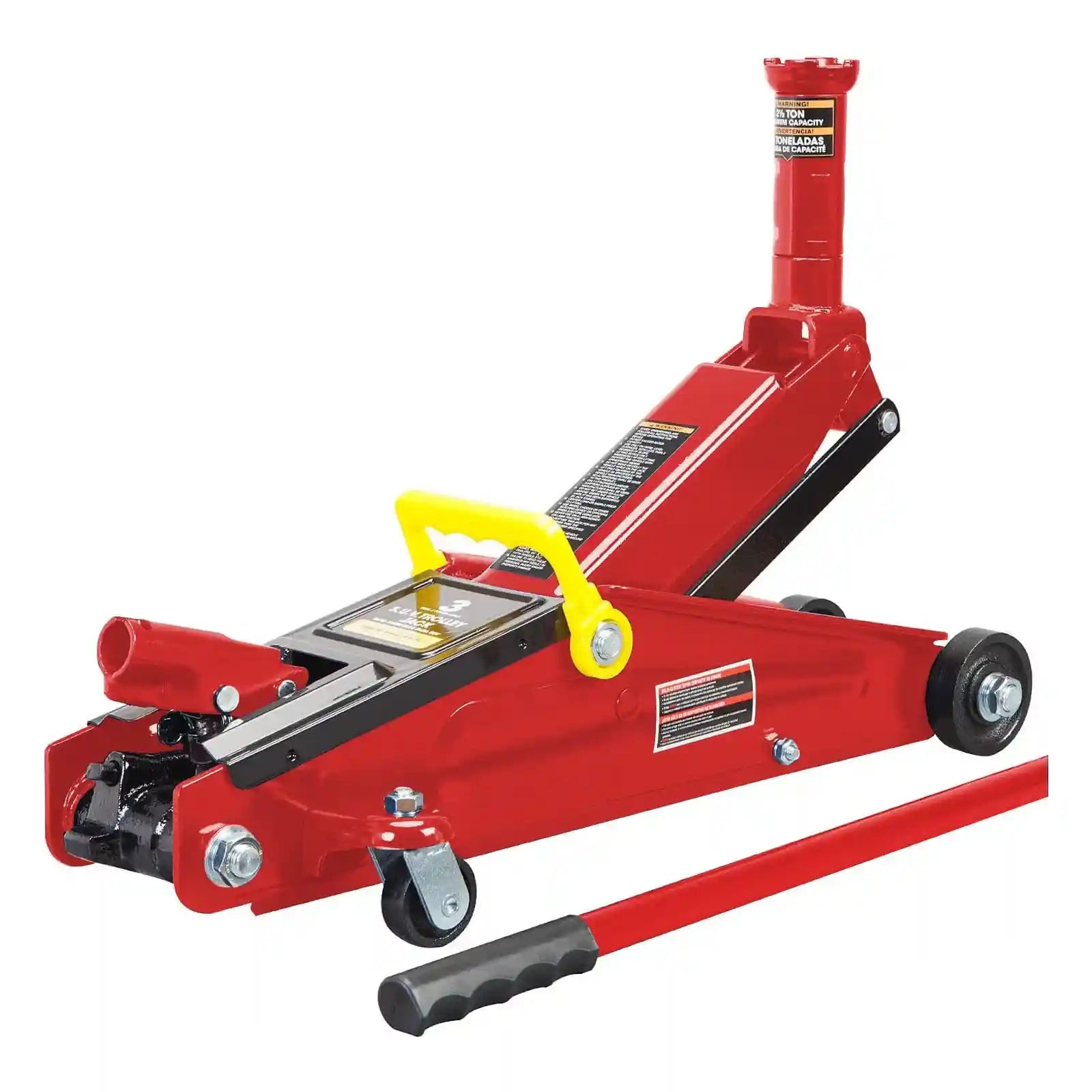 BIG RED T83006 Torin Hydraulic Trolley Jack – 3 Ton Capacity with Extra Saddle